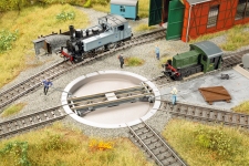 Auhagen 11480 - H0 - Drehscheibe, mit Antrieb - AC